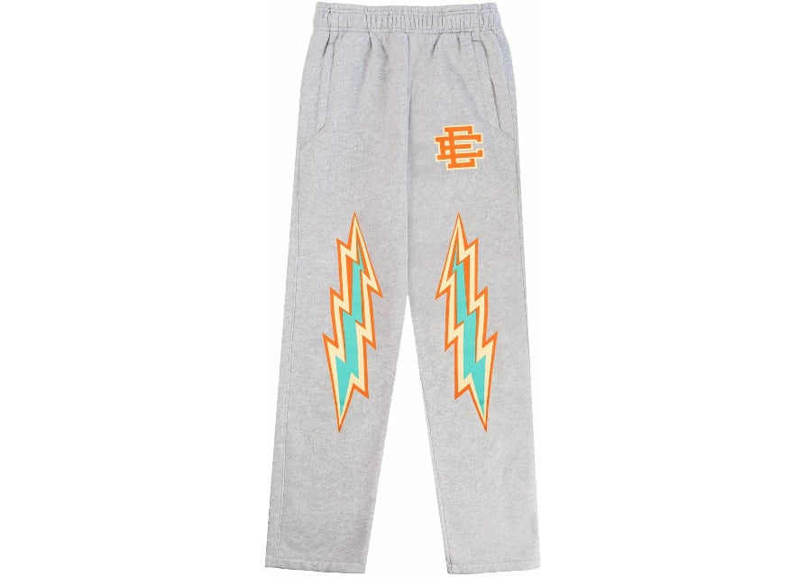 Eric Emanuel Grey/Orange Sweatpants