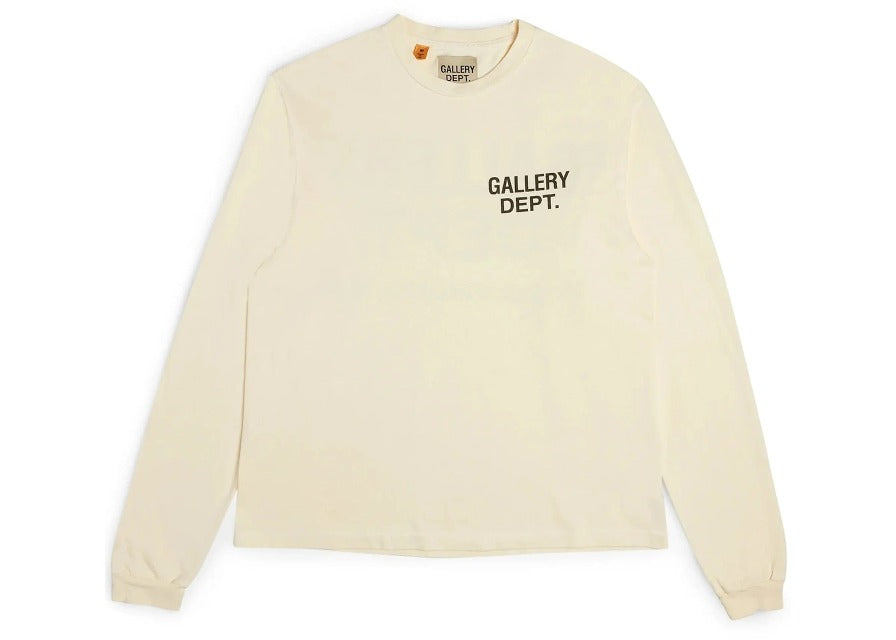 Gallery Dept. Souvenir L/S T-Shirt Cream