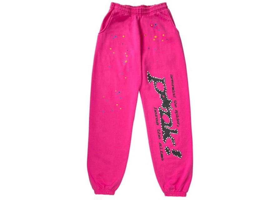 Sp5der P*nk Sweatpants