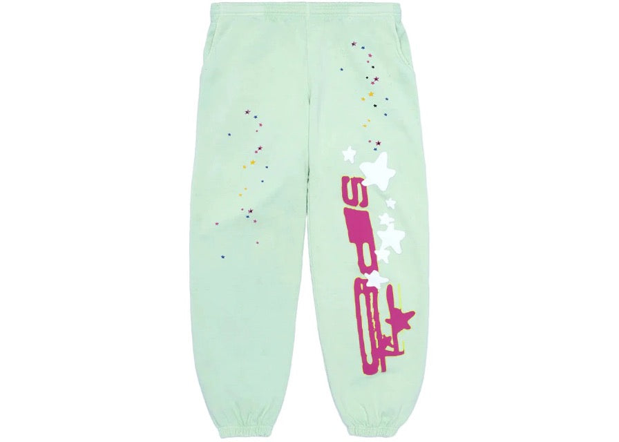 Sp5der SP5 Sweatpants Mint